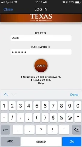 iPhone Login EID